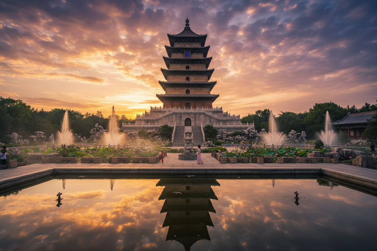 Giant Wild Goose Pagoda