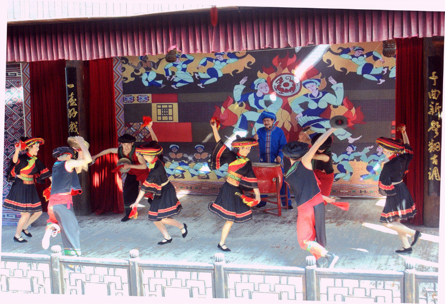 Tujia cultural architecture and performance setting in Enshi Tusi City
