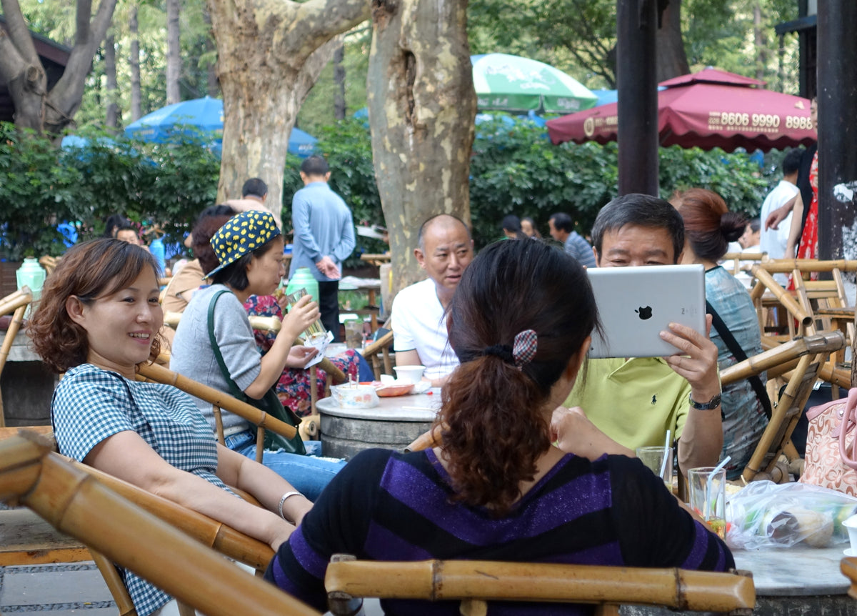 People's Park and Heming Teahouse, Chengdu