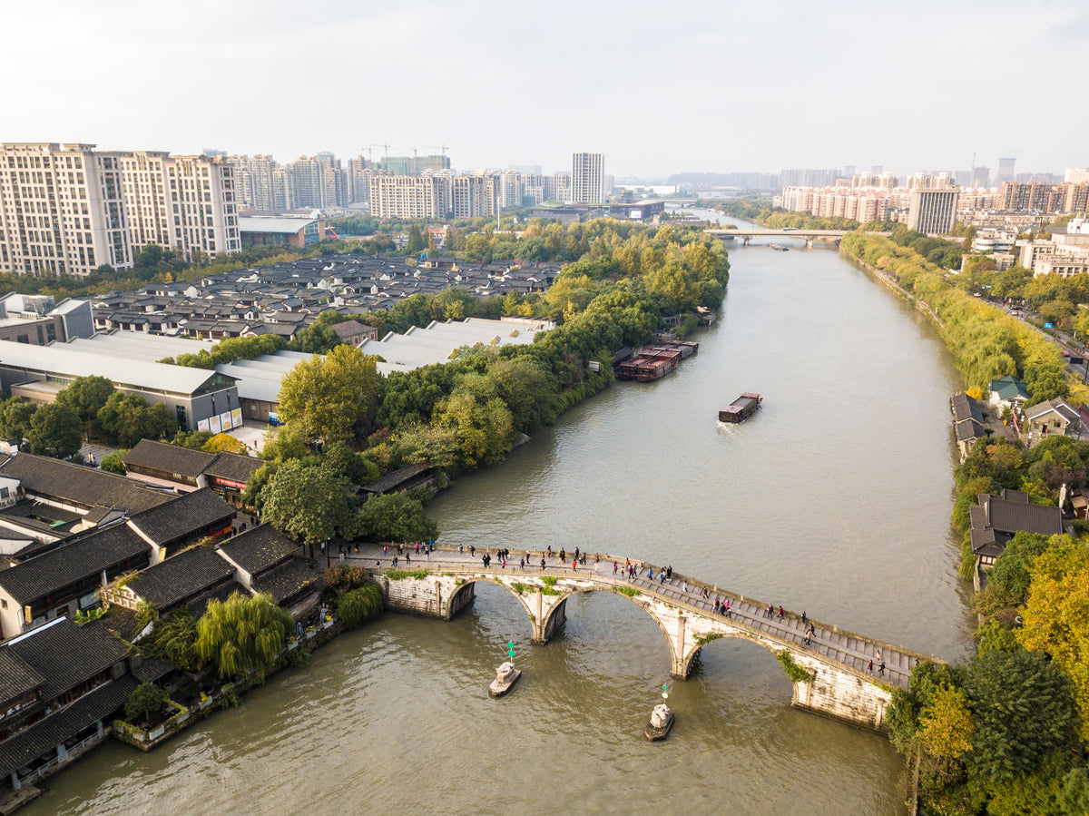 Gongchen Bridge on the Grand Canal, Hangzhou